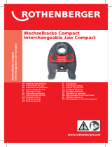Rothenberger Wechseleinsatz Set für Wechselpressbacken U Kullanım kılavuzu