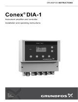 Grundfos Conex DIA-1 Installation And Operating Instructions Manual