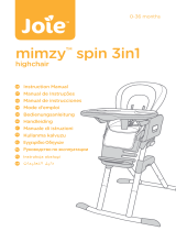 Joie Mimzy 3-in-1 Highchair Kullanım kılavuzu