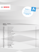 Bosch BBHF214G Kullanım kılavuzu