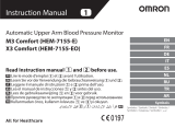 Omron Healthcare Automatic Upper Arm Blood Pressure Monitor Kullanım kılavuzu