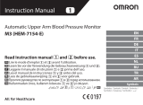 Omron Healthcare HEM-7154-E Kullanım kılavuzu