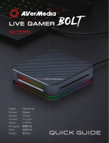 Avermedia Live Gamer Bolt (GC555) Kullanım kılavuzu