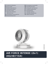 Tefal Ventilateur Air Force Intense 2-en-1 Hq7152f0 El kitabı