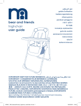 mothercare Bear And Friend Highchair Kullanici rehberi