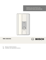 Bosch RDE1821415/02 Kullanma talimatları