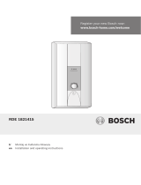 Bosch RDE1821415 Kullanma talimatları