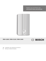 Bosch RDH2110/01 Kullanma talimatları