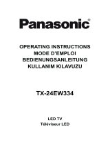 Panasonic TX24EW334 Kullanma talimatları