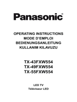 Panasonic TX-43FXW554 El kitabı