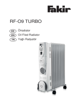 Fakir RF 09 Turbo El kitabı