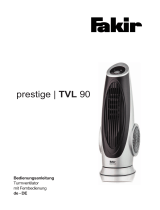 Fakir Prestige TVL 90 El kitabı