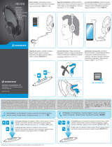 Sennheiser HD 231G Hızlı başlangıç ​​Kılavuzu