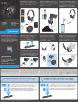 Sennheiser MOMENTUM On-Ear G Black (M2 OEG) Hızlı başlangıç ​​Kılavuzu