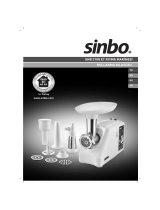 Sinbo SHB 3109 Kullanici rehberi