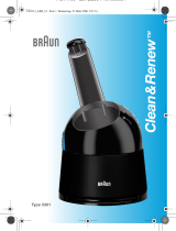 Braun Clean&Renew Kullanım kılavuzu