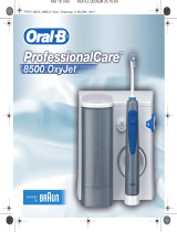 Braun MD18, 8500 Professional Care OxyJet Kullanım kılavuzu