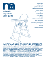 mothercare Valencia Highchair 2013 Kullanici rehberi