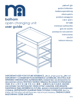 mothercare Balham Open Changing Unit Kullanici rehberi