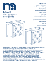 mothercare Lulworth Changing Unit Kullanici rehberi