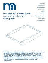 mothercare Summer Oak Whitehaven Cot Bed Top Changer Kullanici rehberi