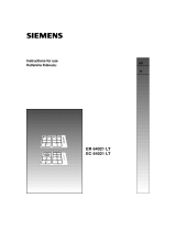 Siemens EC64021LT/03 Kullanım kılavuzu