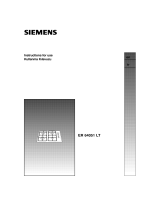 Siemens ER64051LT Kullanım kılavuzu