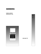 Siemens HM22425TR/07 Kullanım kılavuzu