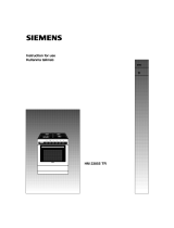 Siemens HM23855TR/04 Kullanım kılavuzu