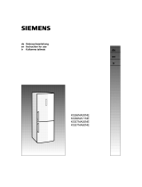 Siemens KG57NA60NE/01 Kullanım kılavuzu