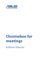 Asus Chromebox for meetings CN62 Kullanım kılavuzu
