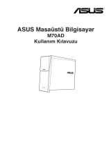 Asus M70AD TR8553 Kullanım kılavuzu