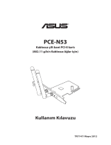 Asus PCE-N53 TR7147 Kullanım kılavuzu