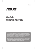 Asus Vivotab smart Kullanım kılavuzu