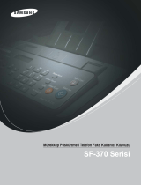 Samsung SF-375TP Kullanım kılavuzu