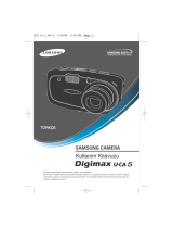 Samsung DIGIMAX U-CA 5 Kullanım kılavuzu