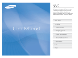 Samsung SAMSUNG NV9 Kullanım kılavuzu