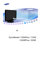 Samsung 932BPLUS Kullanım kılavuzu