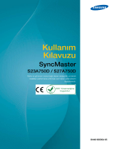 Samsung S23A750D Kullanım kılavuzu