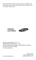 Samsung GT-C3303 Kullanım kılavuzu