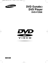 Samsung DVD-P250K Kullanım kılavuzu