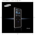 Samsung YP-K3QB/KNT Kullanım kılavuzu