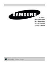 Samsung HC6390BG Kullanım kılavuzu