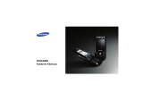 Samsung SGH-D820 Kullanım kılavuzu