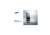 Samsung SGH-E830 Kullanım kılavuzu