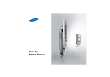 Samsung SGH-Z400 Kullanım kılavuzu