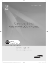 Samsung AR18HSSDCWKXSK Kullanım kılavuzu