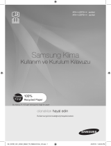 Samsung AR18JSFSCWKNSK Kullanım kılavuzu