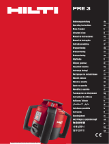 Hilti PRE 3 Kullanma talimatları