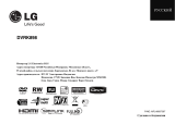 LG DVRK898 Kullanım kılavuzu